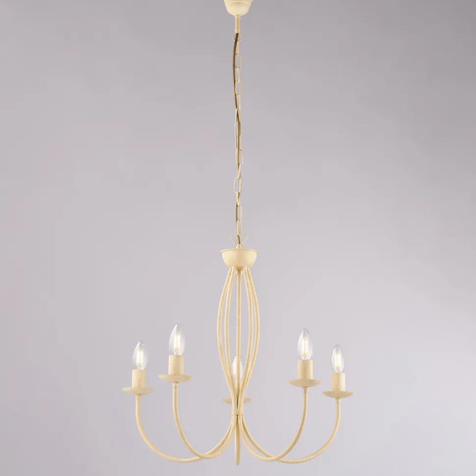 Lampada in metallo stile shabby per arredare con eleganza – Roccia