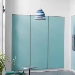 Lampada in nebulite e lana a sospensione In.es.artdesign Flower Stripe