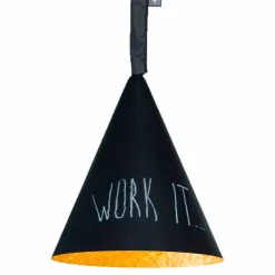 Lampada in resina a sospensione In-es.artdesign Jazz Lavagna moderna