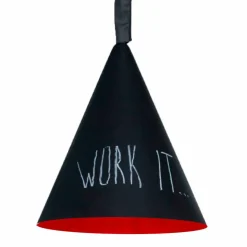 Lampada in resina a sospensione In-es.artdesign Jazz Lavagna moderna