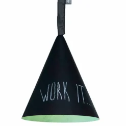 Lampada in resina a sospensione In-es.artdesign Jazz Lavagna moderna