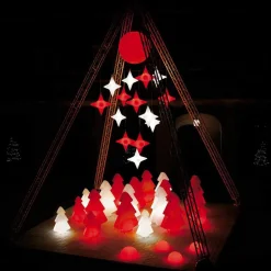 Lampada interni tavolo/terra Slide Lightree albero natale made Italy