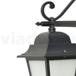 Lampada in Vetro con Struttura in Alluminio Pressofuso Made in Italy - Scintilla