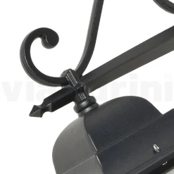 Lampada in Vetro con Struttura in Alluminio Pressofuso Made in Italy - Scintilla