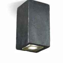Lampada LED da soffitto da esterno, in terracotta, Smith - Toscot