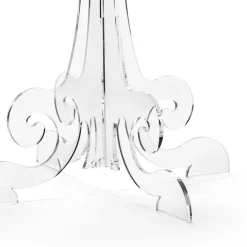 Lampada Led da Tavolo in Plexiglass Trasparente Made in Italy - Odette