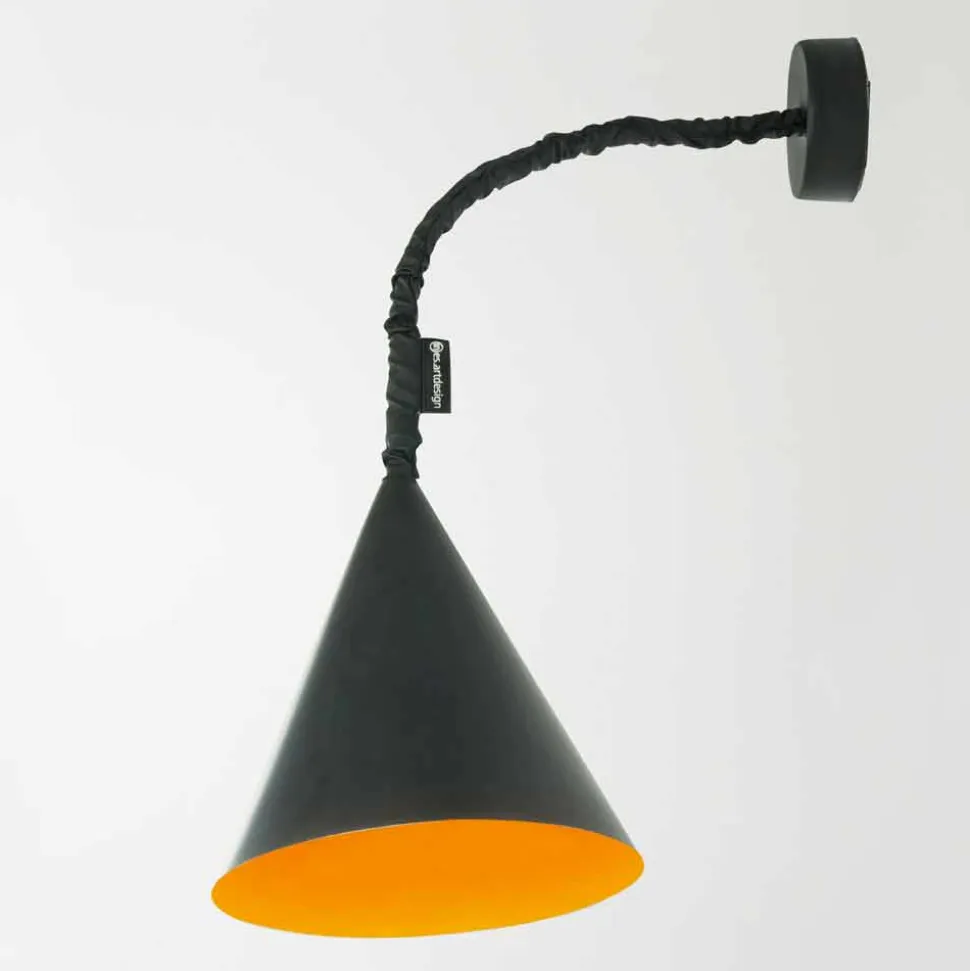 Lampada moderna a muro In-es.artdesign Jazz a Lavagna in resina