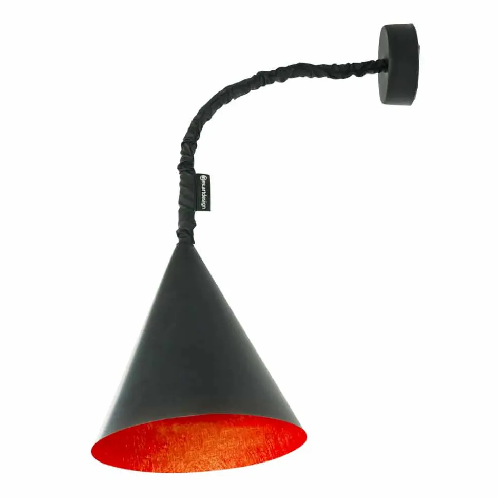Lampada moderna a muro In-es.artdesign Jazz a Lavagna in resina