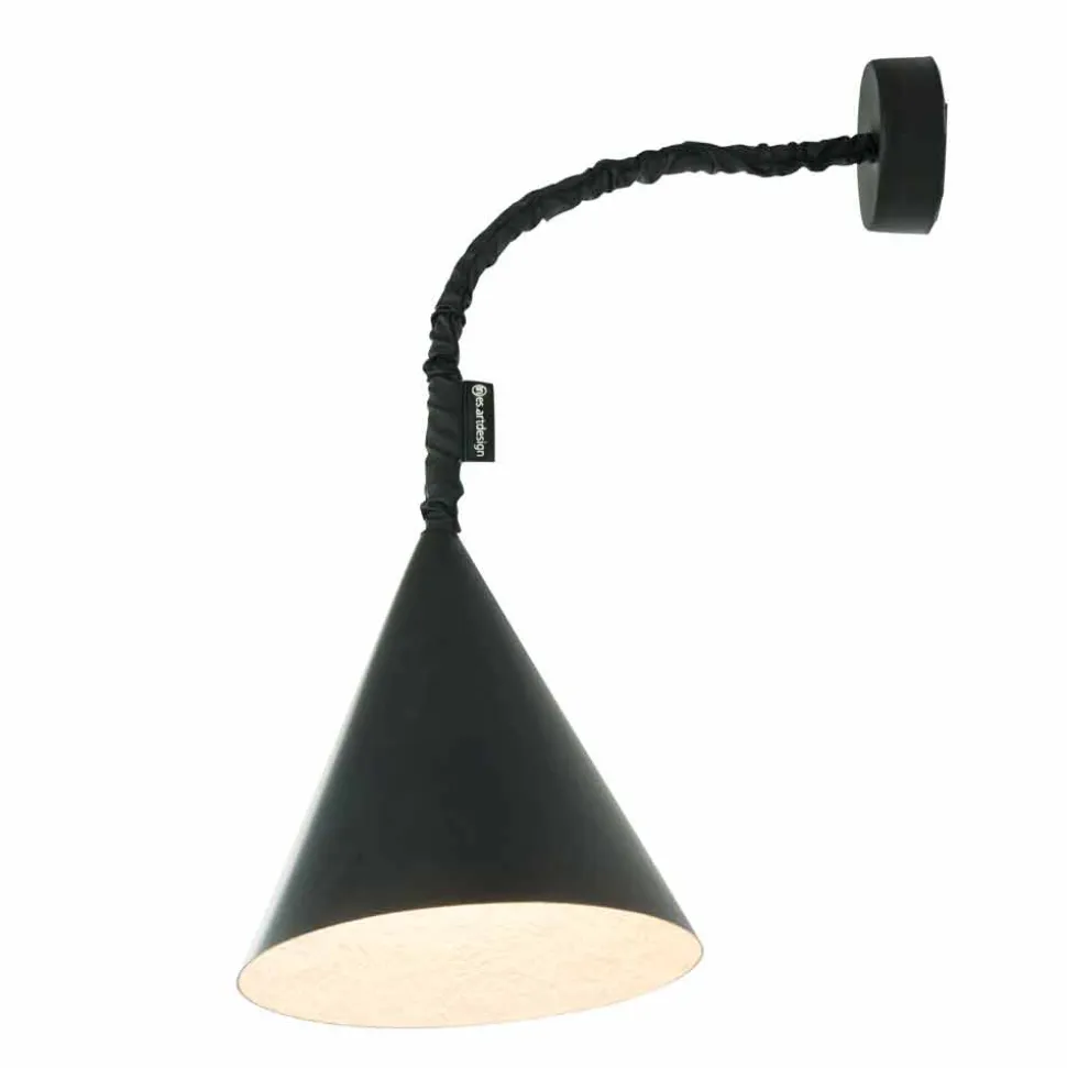 Lampada moderna a muro In-es.artdesign Jazz a Lavagna in resina