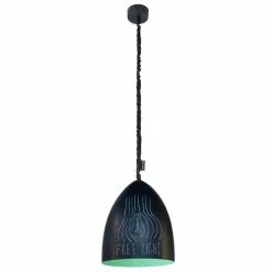 Lampada moderna a sospensione In-es.artdesign Flower S Lavagna resina