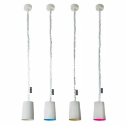Lampada moderna a sospensione In-es.artdesign Paint Cemento verniciata