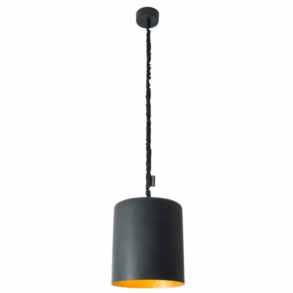 Lampada moderna a sospensione In-es.artdesign Bin Lavagna in resina