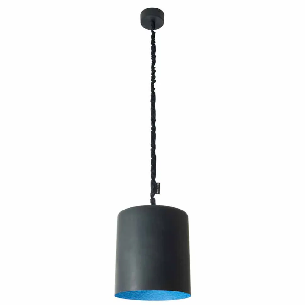 Lampada moderna a sospensione In-es.artdesign Bin Lavagna in resina