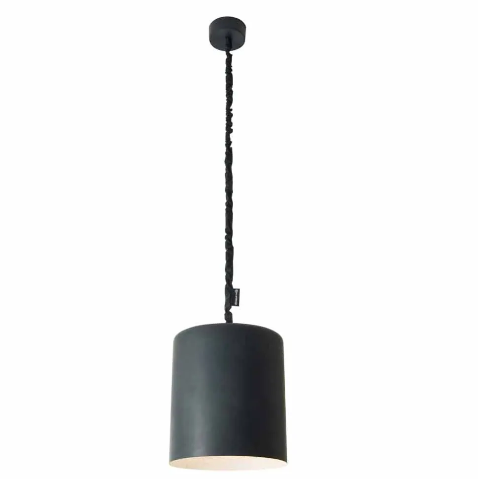 Lampada moderna a sospensione In-es.artdesign Bin Lavagna in resina