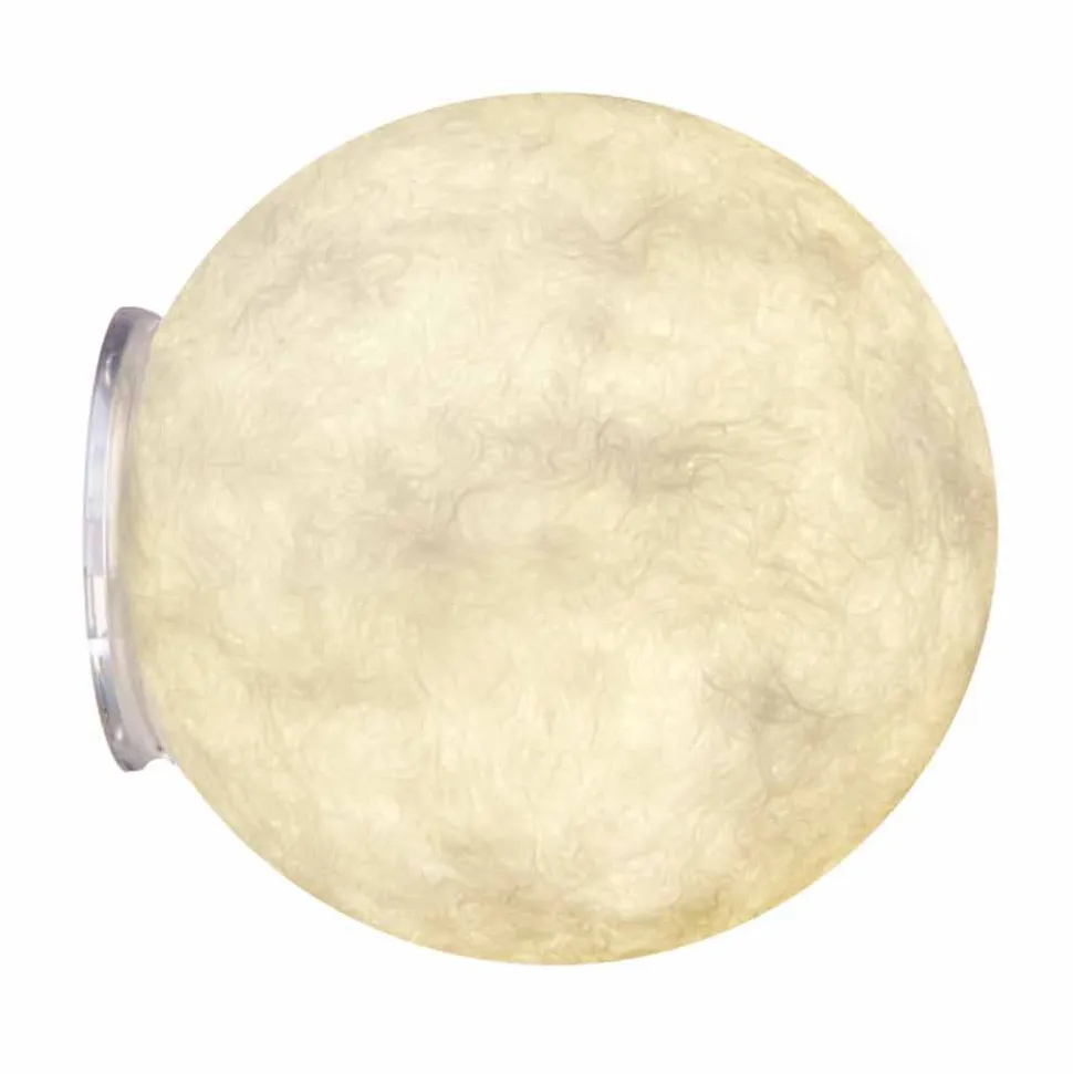Lampada moderna da muro In-es.artdesign A. Moon in nebulite