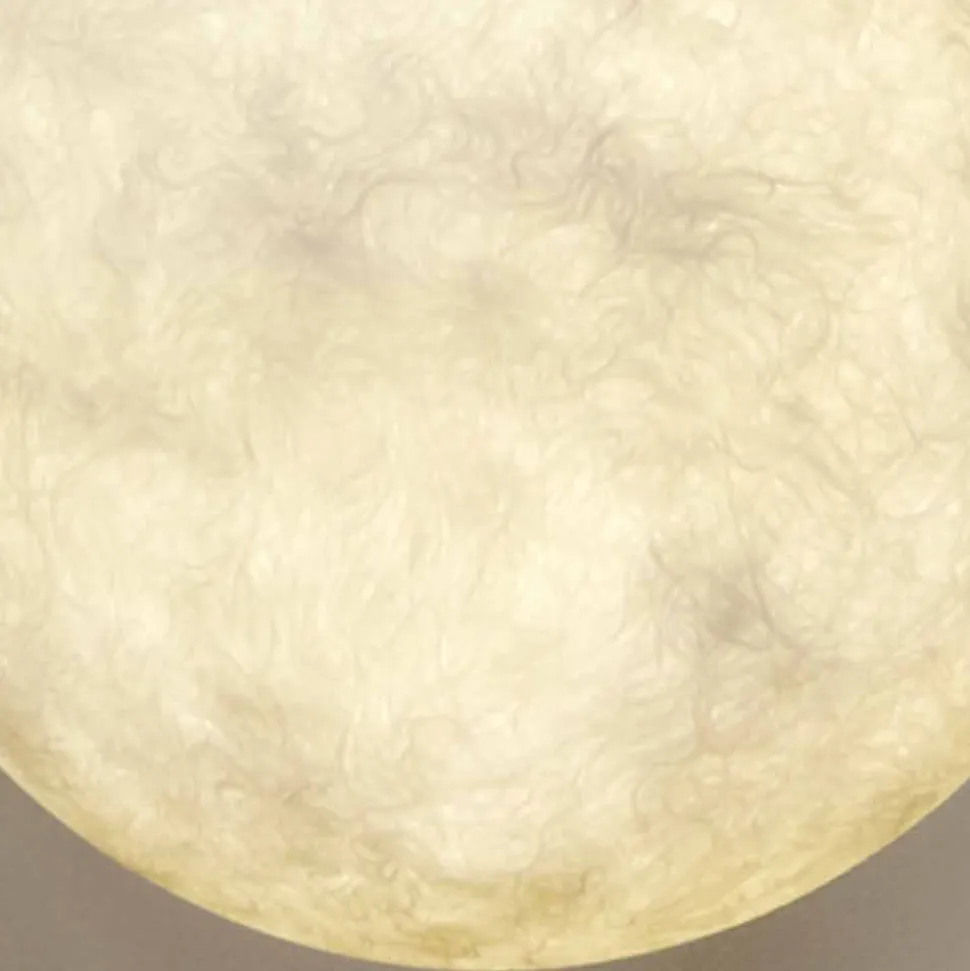Lampada moderna da muro In-es.artdesign A. Moon in nebulite