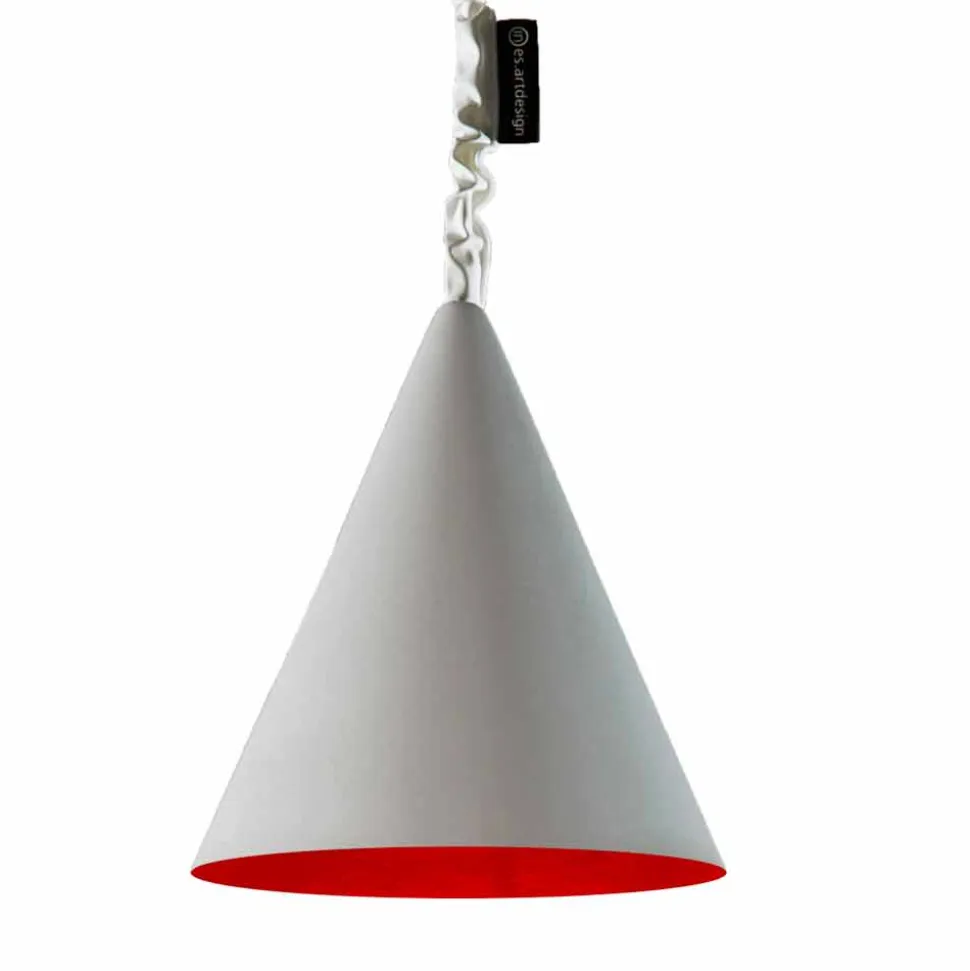 Lampada moderna sospesa In-es.artdesign Jazz Cemento finitura cemento