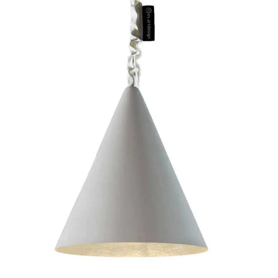 Lampada moderna sospesa In-es.artdesign Jazz Cemento finitura cemento