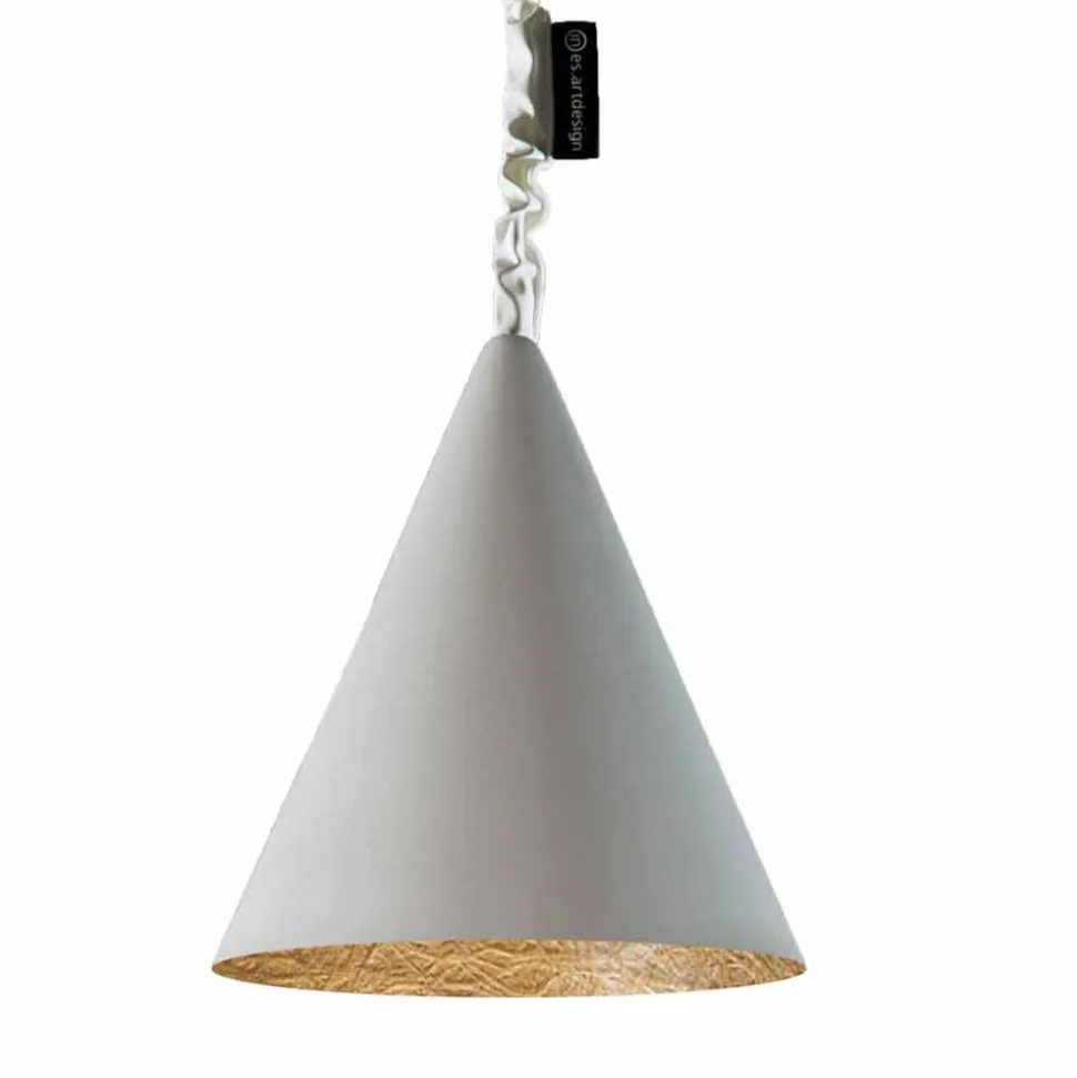 Lampada moderna sospesa In-es.artdesign Jazz Cemento finitura cemento