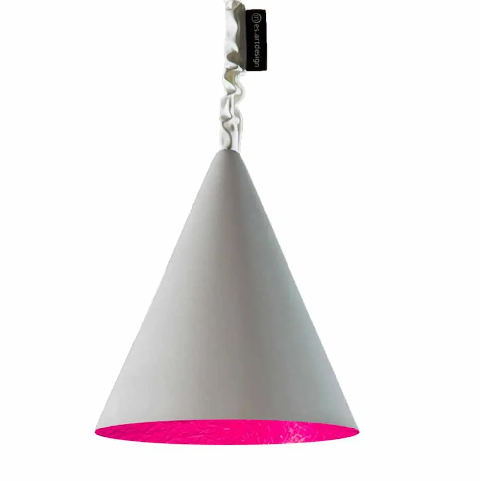Lampada moderna sospesa In-es.artdesign Jazz Cemento finitura cemento
