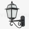 Lampada Outdoor Realizzata in Alluminio Antracite e Vetro Made in Italy - Elric