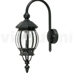 Lampada Parete da Esterno Stile Vintage in Alluminio Made in Italy - Impero