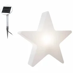 Lampada per Interno o Esterno Moderna con Attacco LED, Solare o E27 - Natalestar