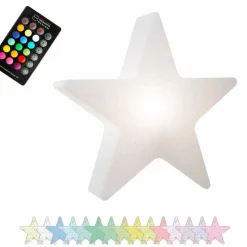 Lampada per Interno o Esterno Moderna con Attacco LED, Solare o E27 - Natalestar