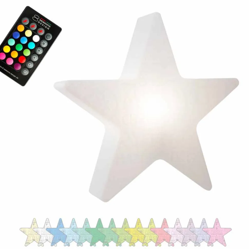 Lampada per Interno o Esterno Moderna con Attacco LED, Solare o E27 - Natalestar