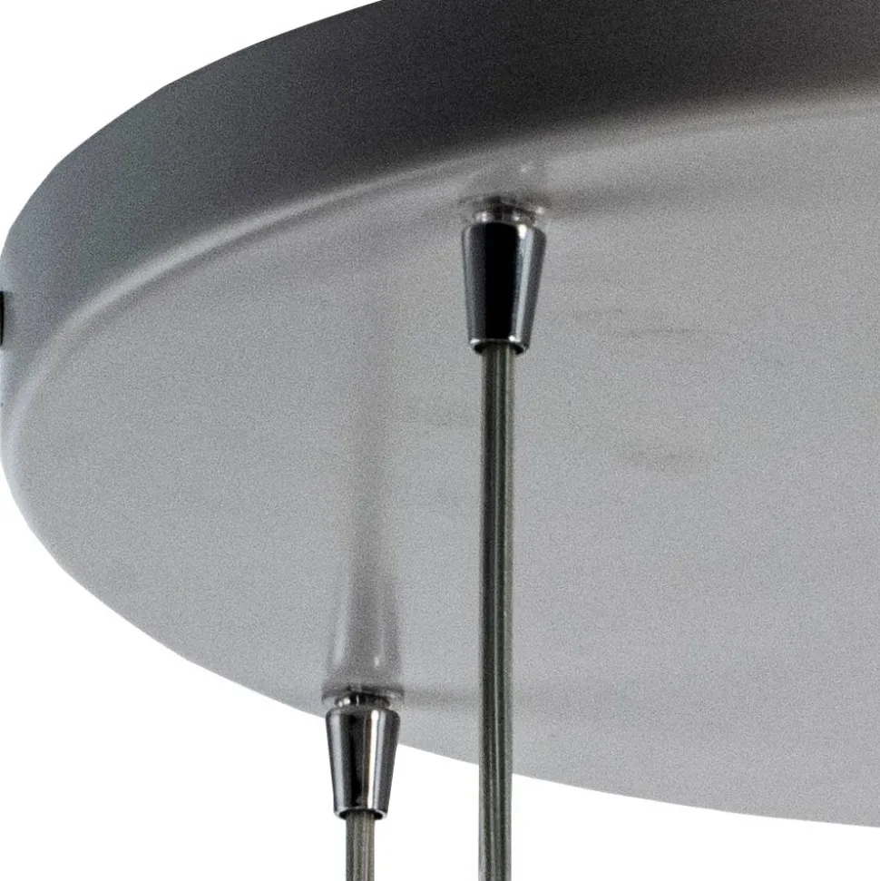 Lampadario a Cinque Cupole Sospeso in Vetro Veneziano Made in Italy - Lucilla