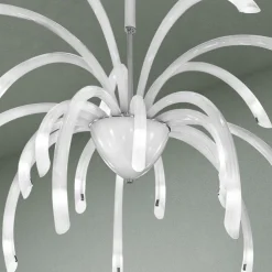 Lampadario a 21 Luci in Vetro Veneziano Fatto a Mano in Italia - Jason