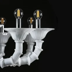 Lampadario Artigianale in Vetro Veneziano Soffiato Stile Classico - Vanity