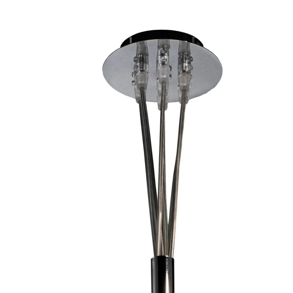 Lampadario a Sette Lumi in Vetro Lucido o Satinato Made in Italy - Althea