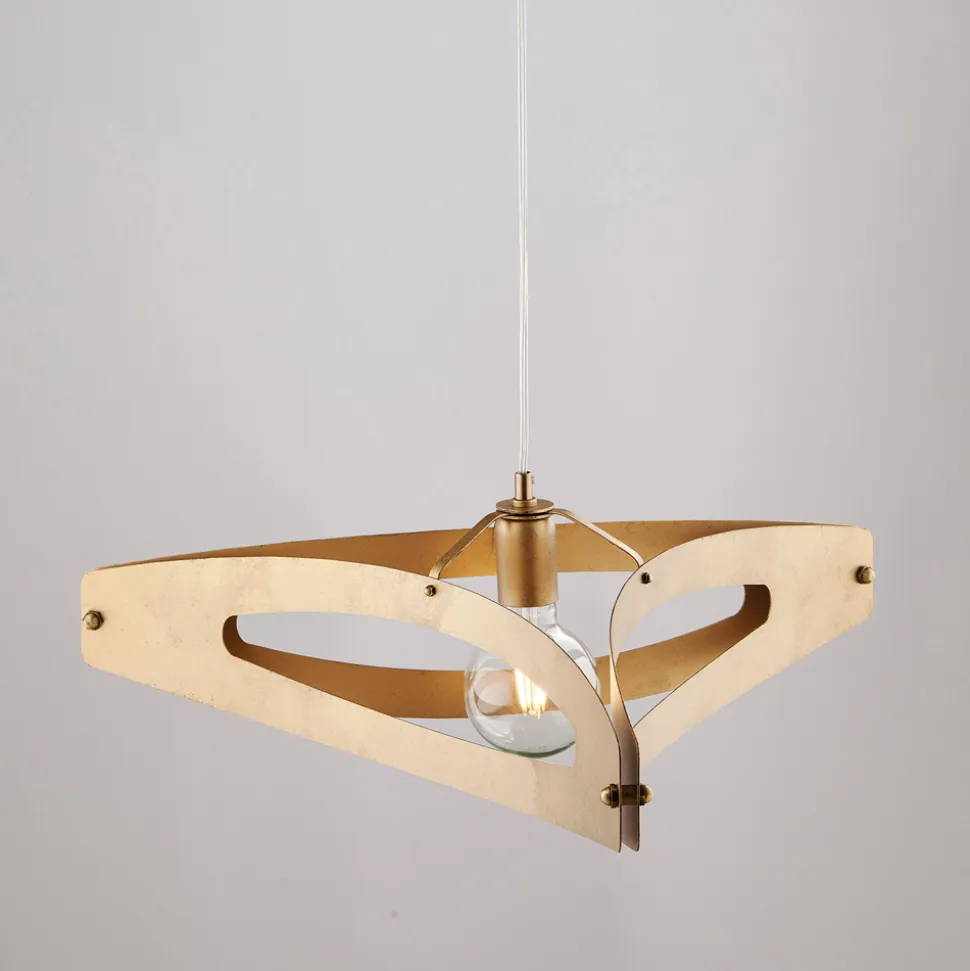 Lampadario a Sospensione in Metallo Cromo Argento - Apus