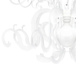 Lampadario a Sospensione in Plexiglass Bianco o Nero Riciclabile - Sancio