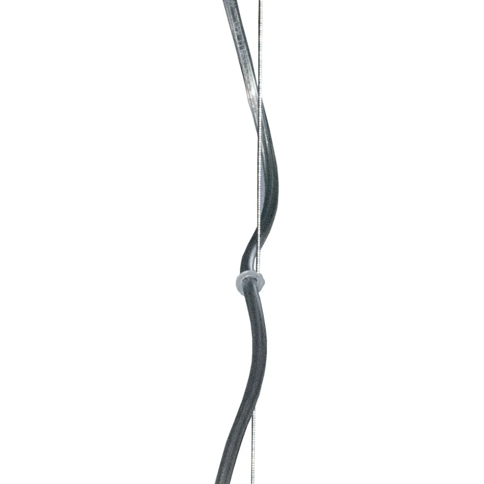 Lampadario a Tre Lumi in Vetro Soffiato Veneziano Made in Italy - Soffio