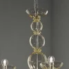 Lampadario Classico 12 Luci in Vetro Veneziano Made in Italy - Foscarino