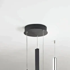 Lampadario con 3 LED con Inserto Amovibile in Vetro Granigliato - Catalpa