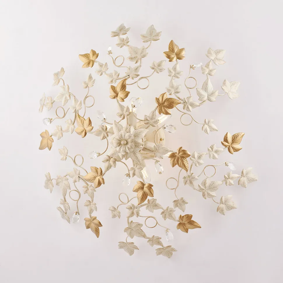 Lampadario con pendenti in cristallo per valorizzare spazi interni luminosi – Orchidea