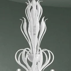Lampadario da 12 Luci in Vetro di Venezia Realizzato a Mano in Italia - Agustina
