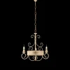 Lampadario in Ferro Laccato e Ruggine Made in Italy per Arredare L’interno - Texas