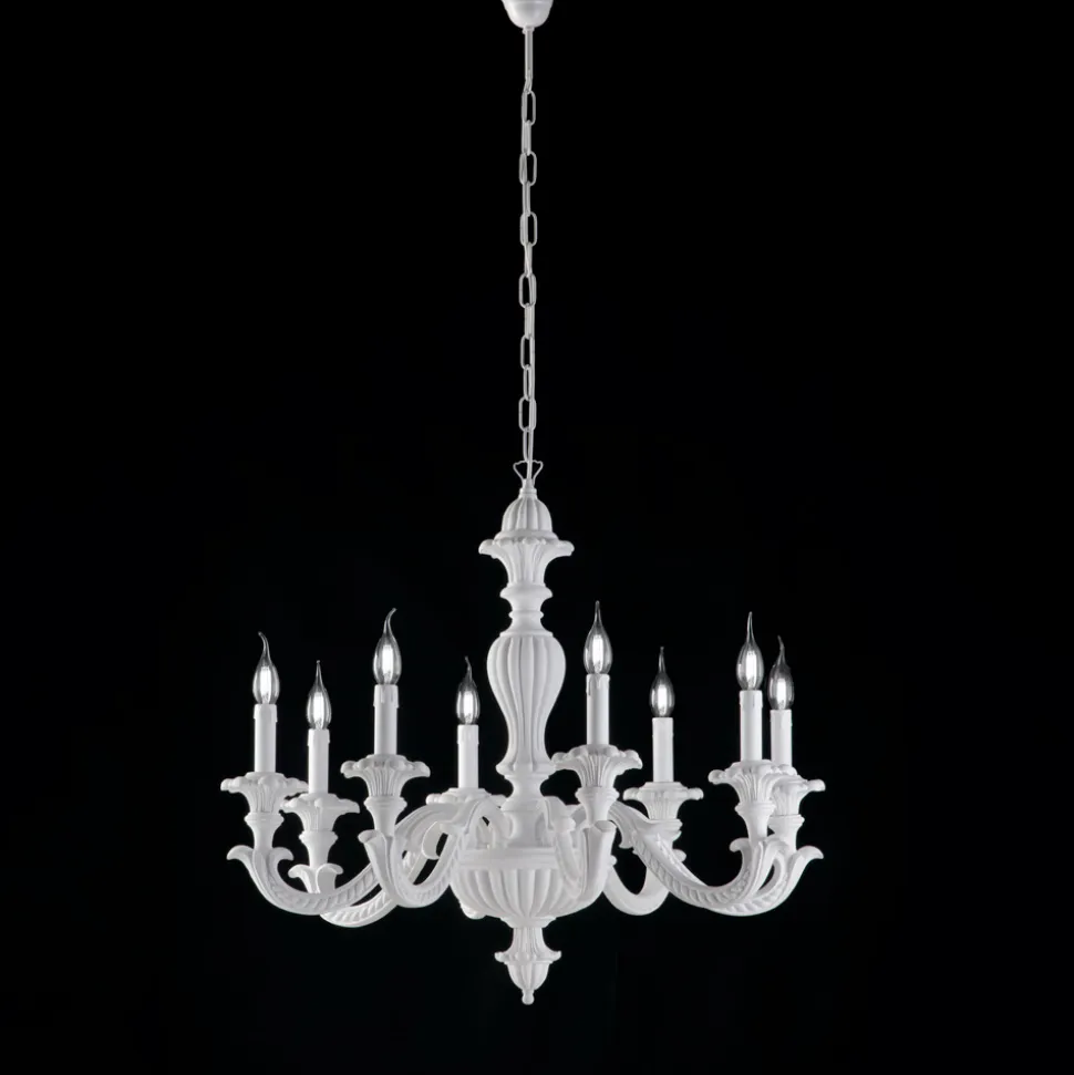 Lampadario in Legno di Diverse Misure Made in Italy - Milano