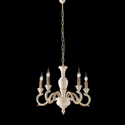 Lampadario in Legno Made in Italy in Diverse Finiture e Misure - Firenze
