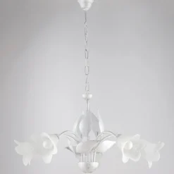 Lampadario in metallo e vetro per illuminare interni raffinati – Sirio