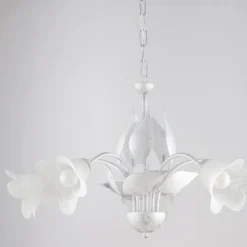 Lampadario in metallo e vetro per illuminare interni raffinati – Sirio