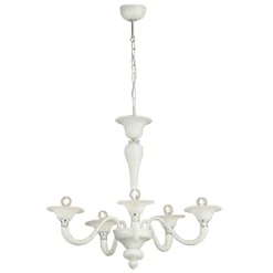 Lampadario in Vetro di Venezia Soffiato a Mano Stile Classico - Demetra
