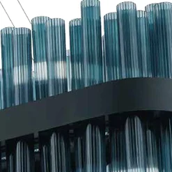 Lampadario Moderno di Lusso in Vetro Soffiato Artigianale Italiano - Maesta