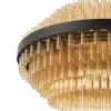 Lampadario Moderno Vetro Soffiato e Metallo Artigianato Italiano - Maesta