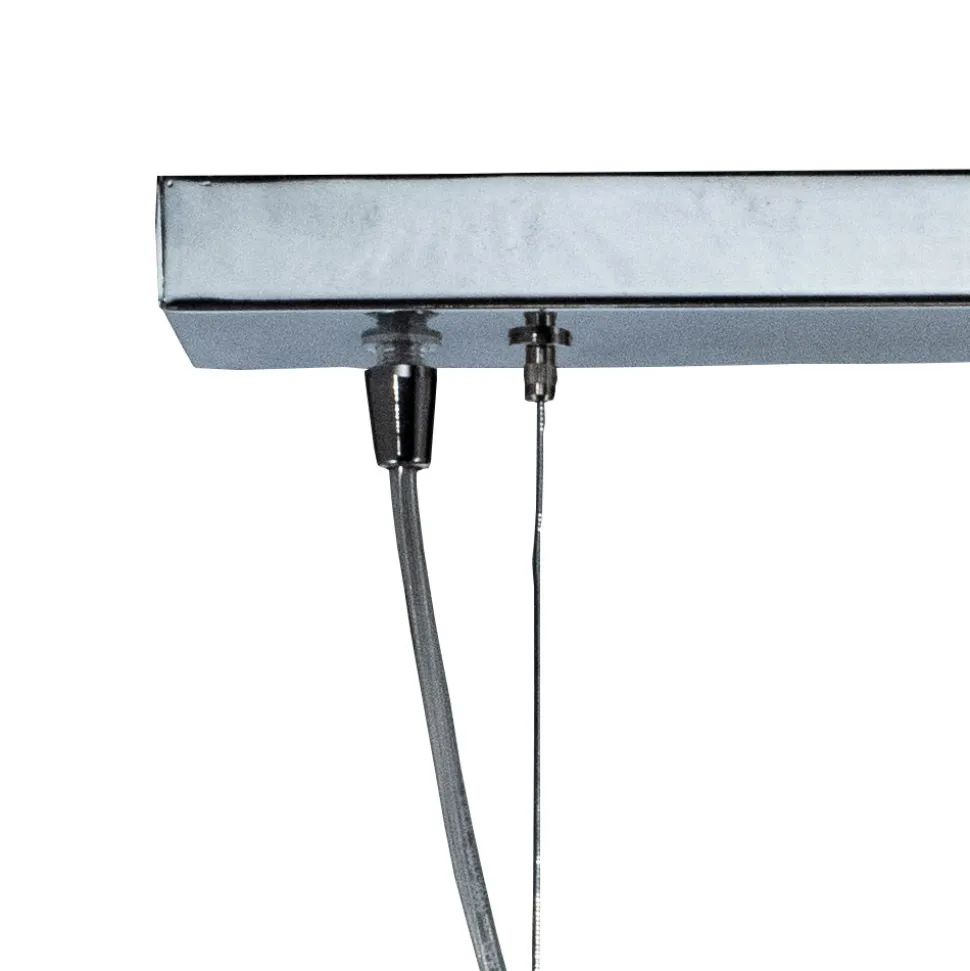 Lampadario Sospeso a Due Lumi in Vetro Soffiato a Mano Made in Italy - Soffio