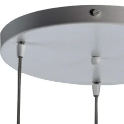 Lampadario Sospeso a Tre Cupole in Vetro Veneziano Made in Italy - Lucilla